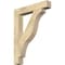 Ekena Millwork Funston Block Rough Sawn Bracket, Douglas Fir, 4"W x 26"D x 34"H BKT04X26X34FST05RDF - alternate 1